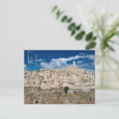 Carte Postale Basilicate de Matera Italie (Debout devant)