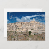 Carte Postale Basilicate de Matera Italie (Devant / Derrière)