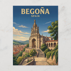 Carte Postale Basilique de Begoña Espagne