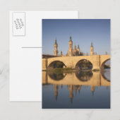 Carte Postale Basilique de Nuestra Senora de Pilar (Devant / Derrière)
