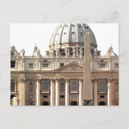 Carte Postale Basilique de San Pietro (Devant)