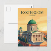 Carte Postale Basilique d'Esztergom Hongrie (Devant / Derrière)