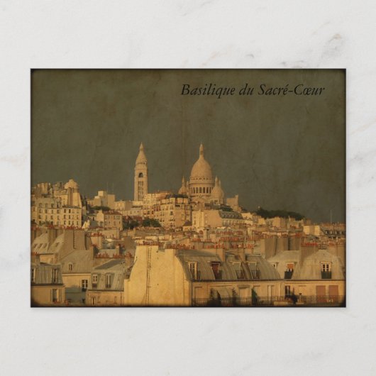 Carte Postale Basilique du Sacré-Coeur (Devant)