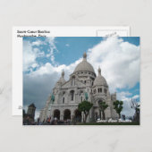 Carte Postale Basilique du Sacré-Coeur (Devant / Derrière)