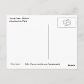 Carte Postale Basilique du Sacré-Coeur (Dos)