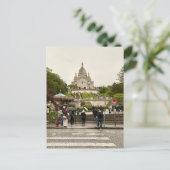 Carte Postale Basilique du Sacré-Cœur (Debout devant)