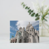 Carte Postale Basilique du Sacré-Coeur, Paris, France (Debout devant)