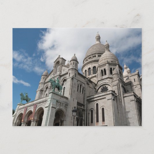 Carte Postale Basilique du Sacré-Coeur, Paris, France (Devant)