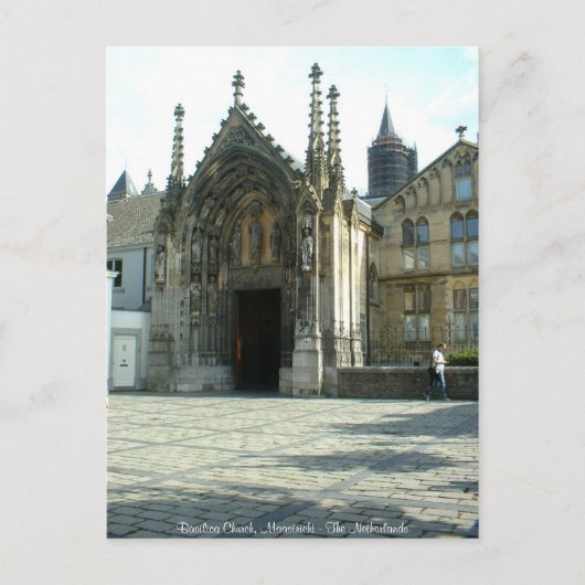 Carte Postale Basilique, Maastricht - La Neth... (Devant)