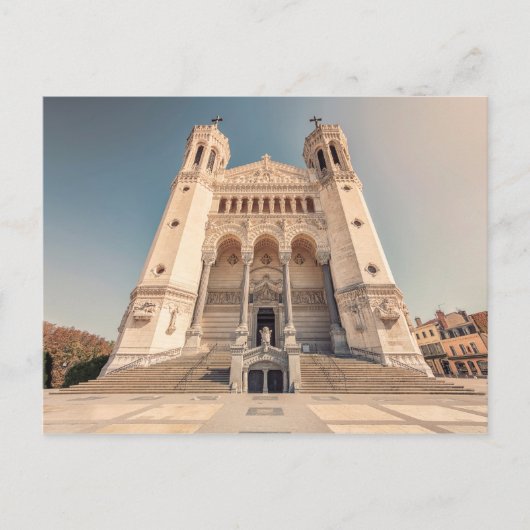Carte Postale Basilique Notre-Dame de Fourvière (Devant)