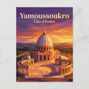 Carte Postale Basilique Notre-Dame de la Paix Côte d'Ivoire
