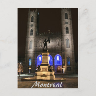 Carte Postale Basilique Notre-Dame de Montréal
