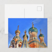 Carte Postale Basilique russe (Devant / Derrière)