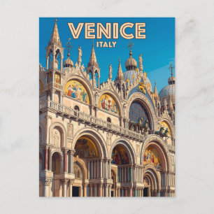 Carte Postale Basilique Saint-Marc Italie