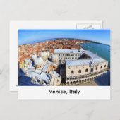 Carte Postale Basilique Saint-Marc, Venise (Devant / Derrière)