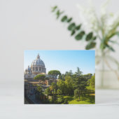 Carte Postale Basilique Saint-Pierre, Cité du Vatican, Rome, Ita (Debout devant)