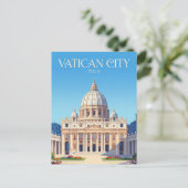Carte Postale Basilique Saint-Pierre Italie (Debout devant)
