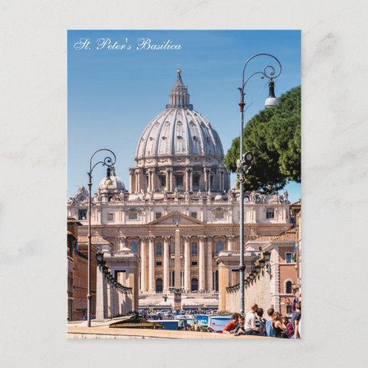 Carte Postale Basilique Saint-Pierre - Vatican (Devant)