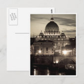 Carte Postale Basilique Saint-Pierre, Vatican (Devant / Derrière)