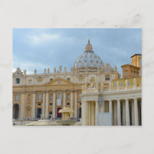Carte Postale Basilique Saint-Pierre Vatican à Rome Italie