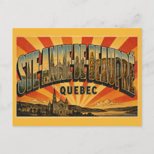 Carte Postale Basilique Sainte-Anne-de-Beaupré Québec National