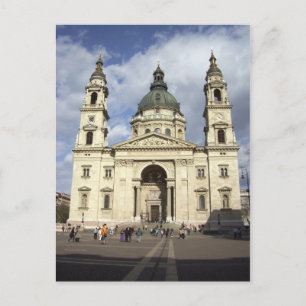 Carte Postale Basilique St Stephens Budapest Hongrie