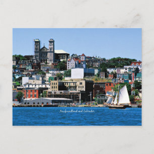 Carte Postale Basilique sur le rivage à St. John's