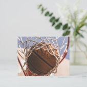 Carte Postale basket (Debout devant)
