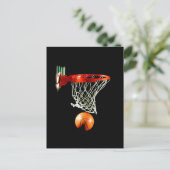 Carte Postale Basket (Debout devant)