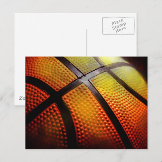 Carte Postale Basket (Devant / Derrière)