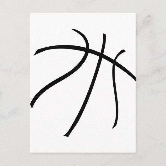 Carte Postale basket (Devant)