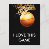 Carte Postale Basket (Devant)