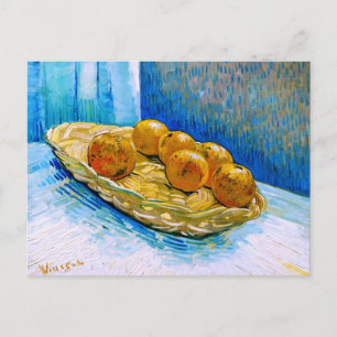 Carte Postale Basket avec Six Oranges Van Gogh Fine Art