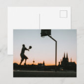 Carte Postale Basket-ball (Devant / Derrière)