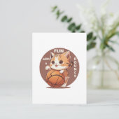 Carte Postale basket-ball (Debout devant)