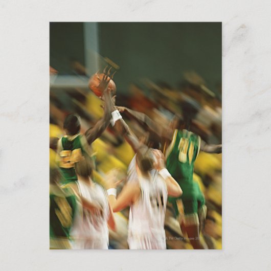 Carte Postale Basket-ball 3 (Devant)