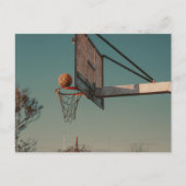 Carte Postale Basket-ball cool (Devant)