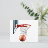Carte Postale Basket-ball de la machine de notation (Debout devant)