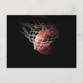 Carte Postale Basket-ball en action (Devant)