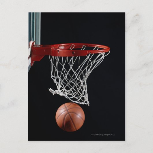 Carte Postale Basket-ball en cerceau (Devant)