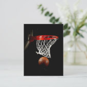 Carte Postale Basket-ball et Net (Debout devant)