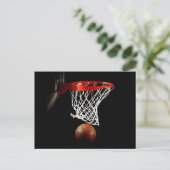 Carte Postale Basket-ball et Net (Debout devant)