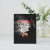Carte Postale Basket-ball et Net (Debout devant)