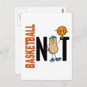 Carte Postale Basket-ball Nut 1 (Devant / Derrière)