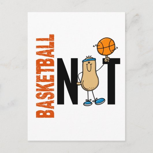 Carte Postale Basket-ball Nut 1 (Devant)