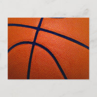 Basket-ball orange et noir