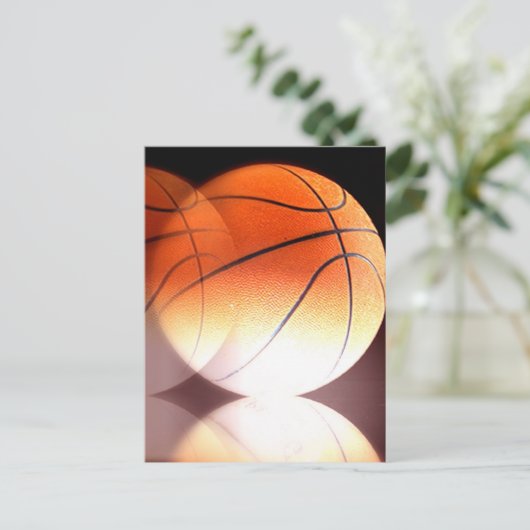 Carte Postale Basket roulant (Debout devant)