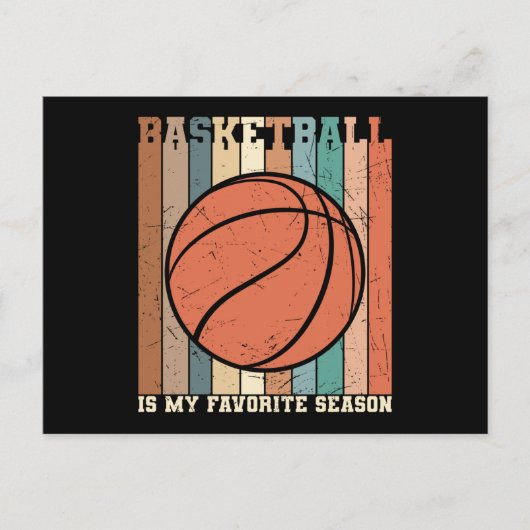 Carte Postale Basketball Belle conception (Devant)