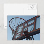 Carte Postale BasketBall Net (Devant / Derrière)