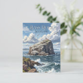Carte Postale Bass Rock Écosse (Debout devant)